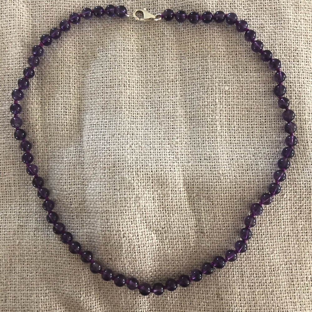 Amethyst 17” necklace
